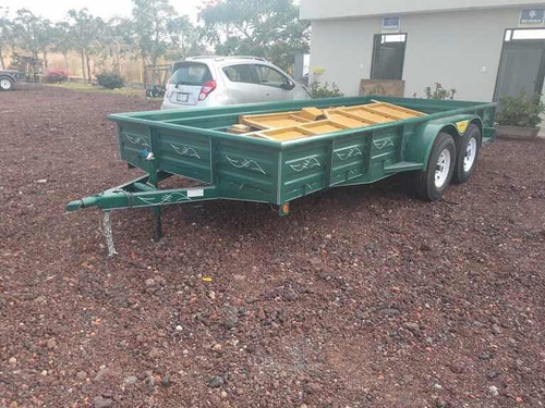 Imagen 1 de 5 de Remolque Cama Baja Cerrado Oferta Solo Agosto Y Septiembre