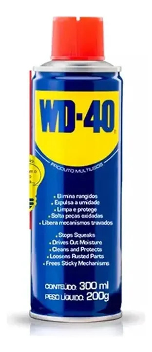 Wd40 Óleo Lubrificante Desengripante Multiuso 300 Ml