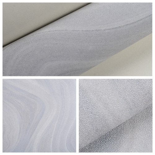 Imagen 2 de 2 de Papel Tapiz C00802 Azul Marmol Textura Ladrillos Moderno 3d