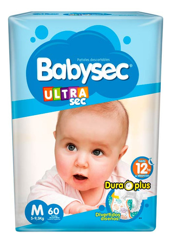 Pañal  Ulhipmed 48 Un Babysec Pañales P/bebe