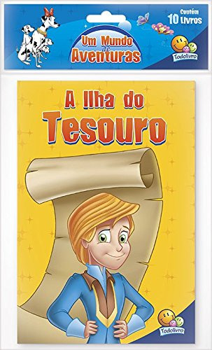 Kit 10 Livros Clássicos Infantis Um Mundo De Aventuras - Histórias Ilustradas