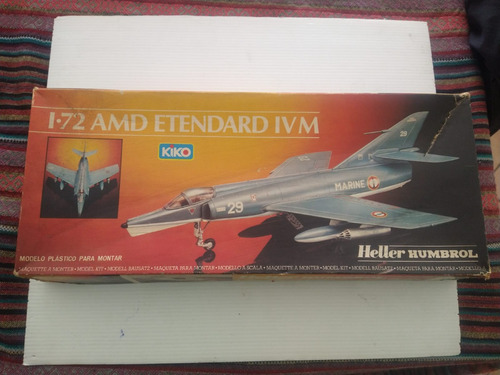 Kit Amd Etendard Ivm Heller Humbrol  1/72 Francia