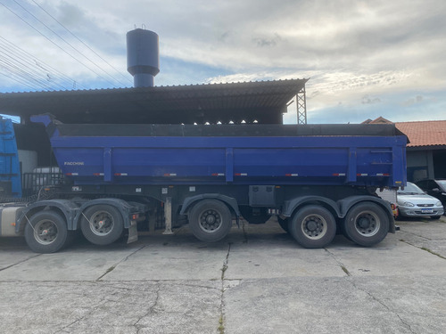 Carreta Semi Reboque Caçamba Basculante 25m3