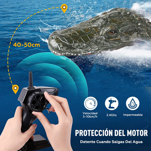 Barco De Control Remoto Para Piscinas Regalo Navidad