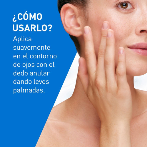 Crema Reparadora Cerave Contorno De Ojos Niacinamida 14 Ml .
