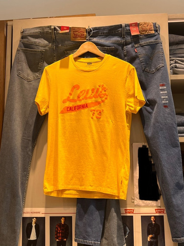 Remera Levis Original Hombre Vintage Logo