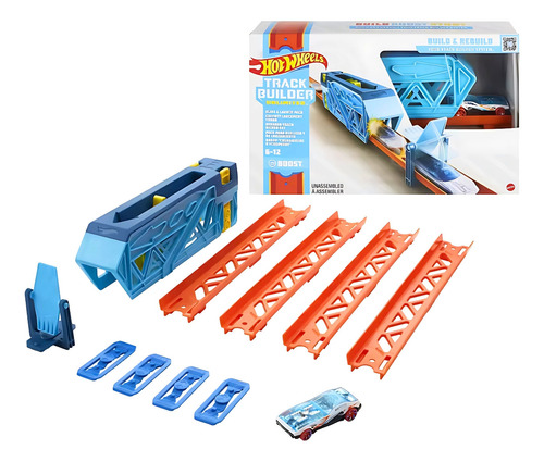 Hot Wheels - Conjunto Pista De Impulso Track Builder