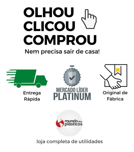 Jogo De 10 Cestos Branco Para Dispensa Quadratta Paramount