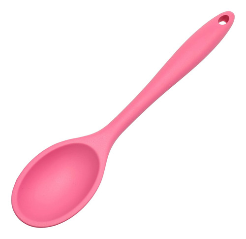 Cuchara Para Untar De Silicona Premium, 11 Pulgadas, Rosa