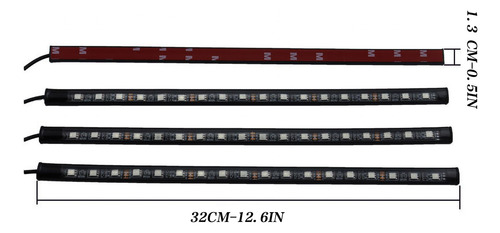 72 Leds, 4 Leds, Usb Rgb, Led, Neon Strip Light Music Remote