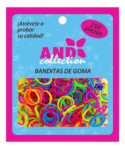 5000 Ligas De Goma Para Peinados, Pulseras Colores Neón