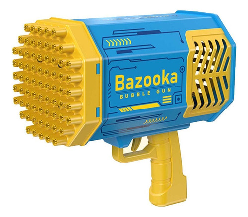 Máquina De Burbujas Gatling Bazooka De 69 Agujeros Con Luz D