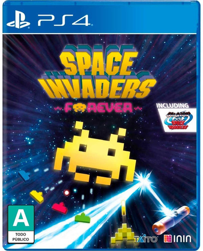 Space Invaders Forever Ps4 Nuevo