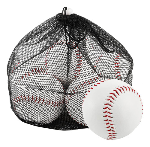 Pack De 6 Pelotas De Softball 12 Pulgadas Para Entrenamiento