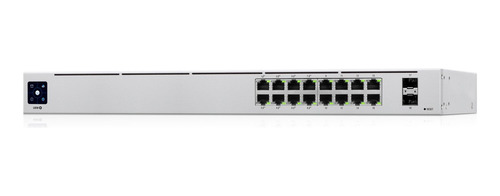 Switch Poe Ubiquiti 16 Puertos Gigabit C/ 2 Sfp Para Rack