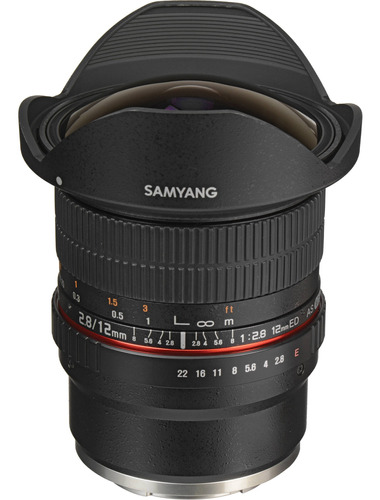 Samyang 12mm F/2.8 Ed As Ncs Fisheye Lente Para Sony E Mount