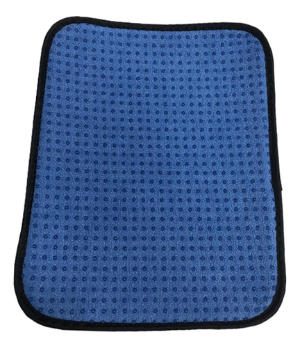 2 Toalla De Microfibra Para Bola De Bolos, Azul 20cmx25cm