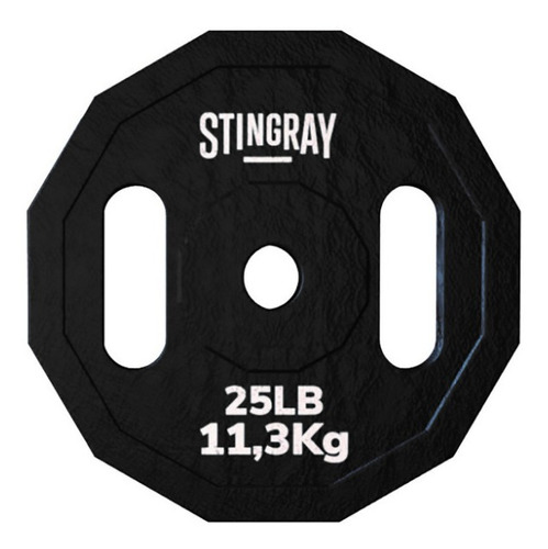 Disco De Pesa Stingray 25 Libras (11.33kg) Hierro Fundido