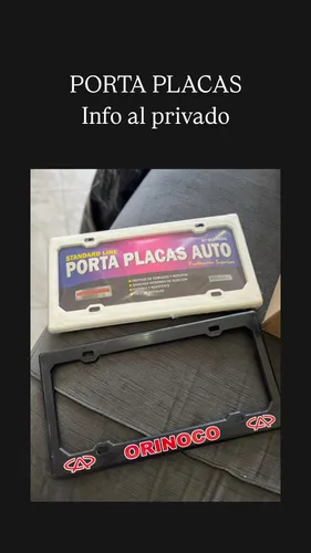 Porta Placas Varias Marcas