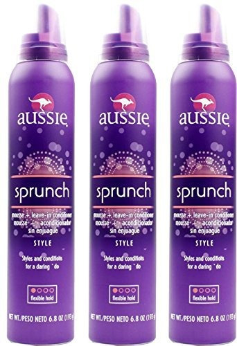 Australiano Sprunch Mousse Curl 24 Horas De Bloqueo, Fijació