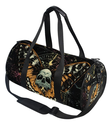 Bolsas De Lona Para Hombre Magic Skulls Sports Gym Bag Trave