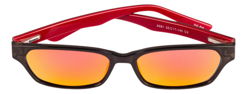 Anteojos De Sol Oporto Lentes De Sol Mujer Hombre Marco Varilla Wine con Carey Diseño Packaging FOS