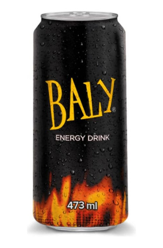 Lata Bebida Energizante Baly 473 Cc