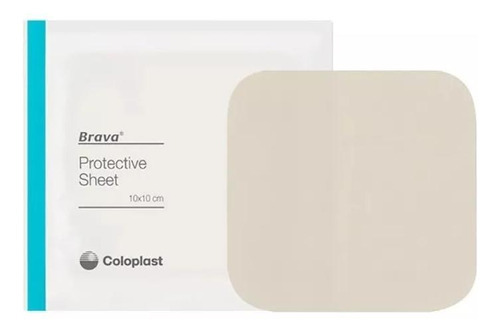 Placa protectora Brava - 10 cm x 10 cm - Coloplast - 1 unidad