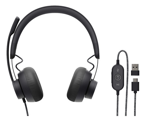Auriculares Logitech Headset Zone Wired - Teams Version 981-