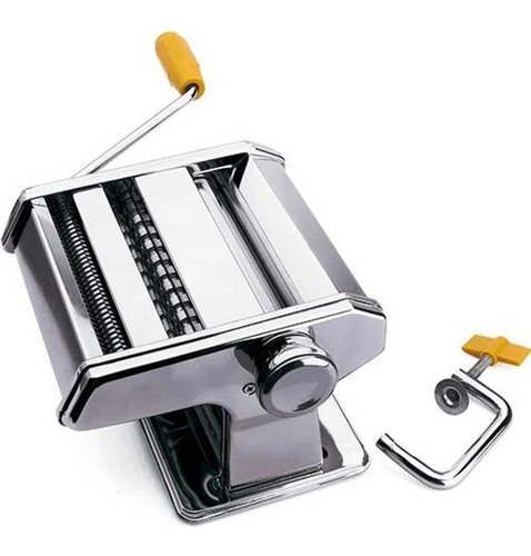 Imagem 10 de 10 de Máquina Massa Macarrão Caseiro Manual Abre E Corta Inox