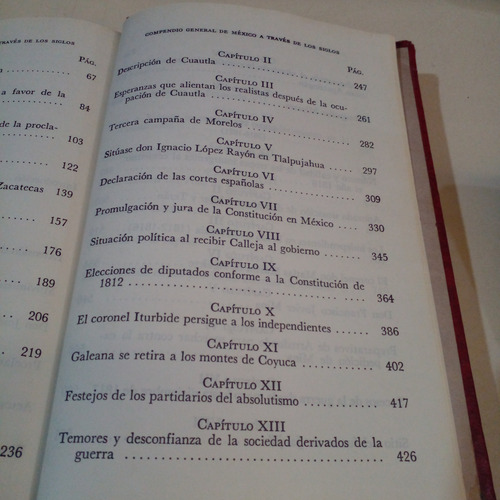 Compendio General De México A Través De Los Siglos Tomo 3 (Usado)