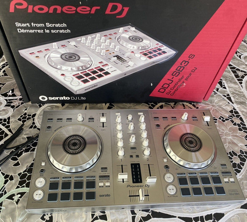 Imagen 1 de 4 de Pioneer Dj Ddj-sb3-s Dj Controller Limited Edition Silver Mi