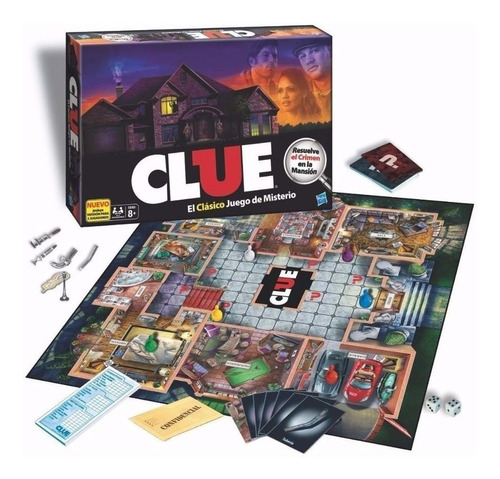 Juego De Mesa Clue Refresh Juego Del Misterio Envio Gratis