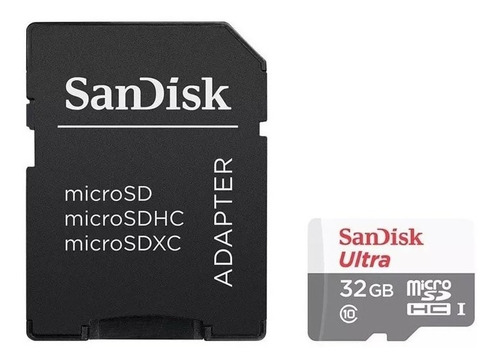 Sandisk Memoria Micro Sd 32gb Ultra Clase 10 80mb/s Garantía