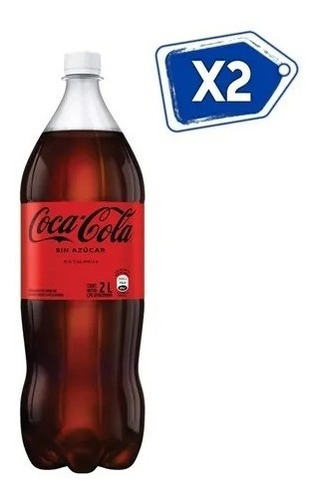 Refresco Coca - Cola Sin Azúcar Pet 2l Licores Factory