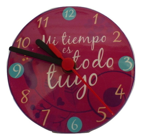 Reloj Decorativo, Mi Tiempo Es Todo Tuyo, Expresa-t