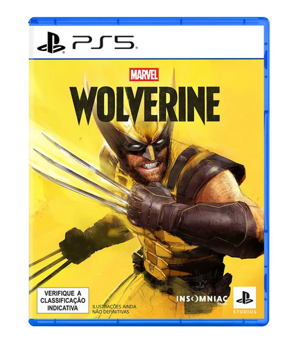 Jogo Marvel's Wolverine Playstation 5 Físico Standard