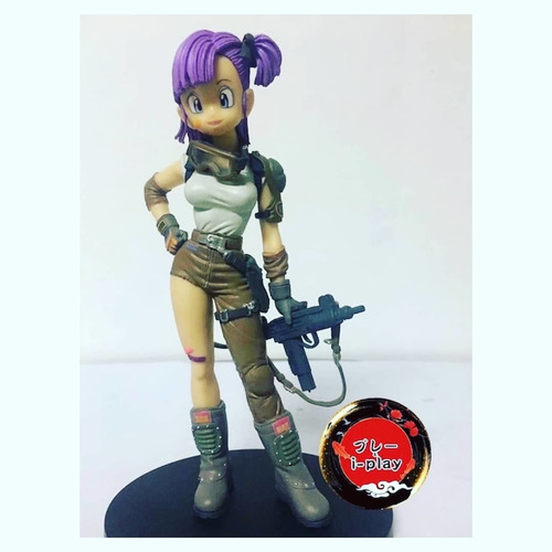 Imagen 6 de 6 de Bulma Militar - Dragon Ball - 20 Cm