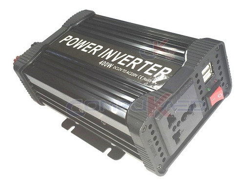 Inversor De Corriente P/auto De 12v A 220v Usb 400w Potencia