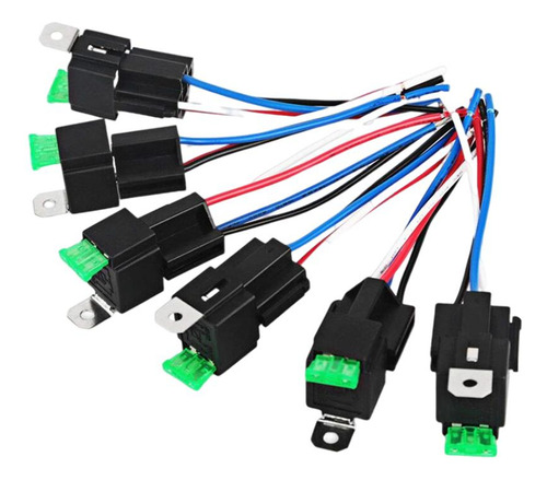 Suporte Para Kit De De Chave De Relé De Fusível De 6 24vdc