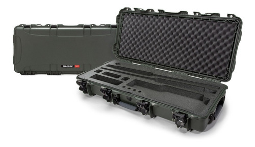 Estuche Case Rigido Estanco Nanuk 985 C/ Foam Rifle Takedown