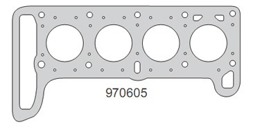 Junta Tapa Cilindro Lada Laika/sedan 2105 1.5