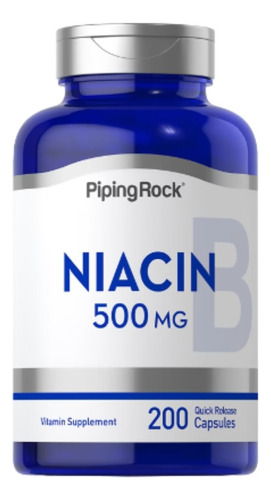 Niacin 500 Mg 200 Release Caps - L a $110000