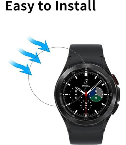 Imagen 4 de 7 de Aiselan Protector De Pantalla Para Samsung Galaxy Watch4 Cl.