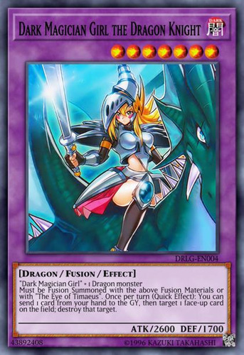 Dark Magician Girl The Dragon Knight - Ultra Rare      Drl3