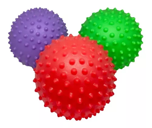 Pelota Sensorial Bebe Pinches Balón Goma Juguetes Masajes