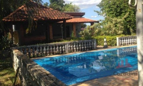 Chácara Com 1 Dormitório À Venda, 2250 M² Por R$ 535.000,00 - Chácaras Acapulco - Nova Odessa/sp - Ch0125