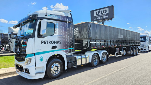 Mb New Actros 2548 Ano 21 + 4 Eixo Graneleira Noma 0km 13.5m