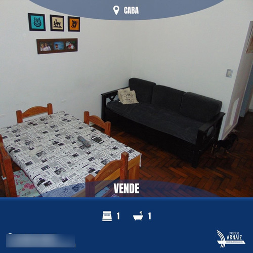 Se Vende Departamento De Una Habitación En Ciudad Autónoma De Buenos Aires. 