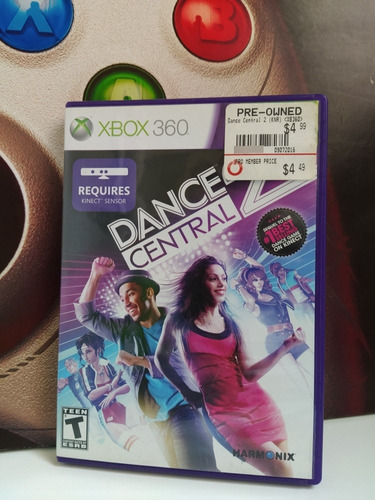 Dance Central 2 Xbox 360 Original Físico Usado